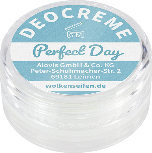 Deocremeprobe Perfect Day Wolkenseifen Deocreme Probe