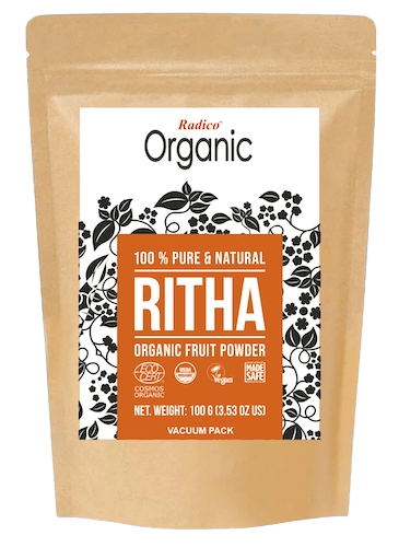 Reetha Pulver für Haut + Haar Radico Ritha Reetha Pulver