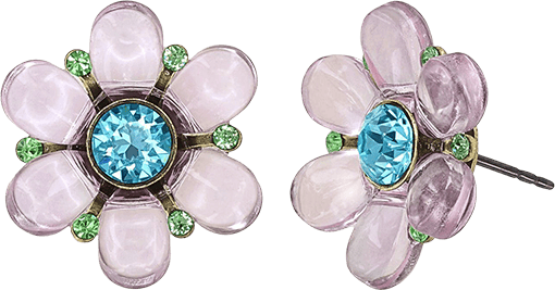 Daisy Love Ohrstecker hellrosa 2 Daisy Love Ohrstecker hellrosa 2
