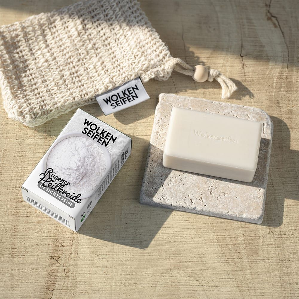 Wolkenseife Rügener Heilkreide mit Panthenol Wolkenseife Rügener Heilkreide mit Panthenol