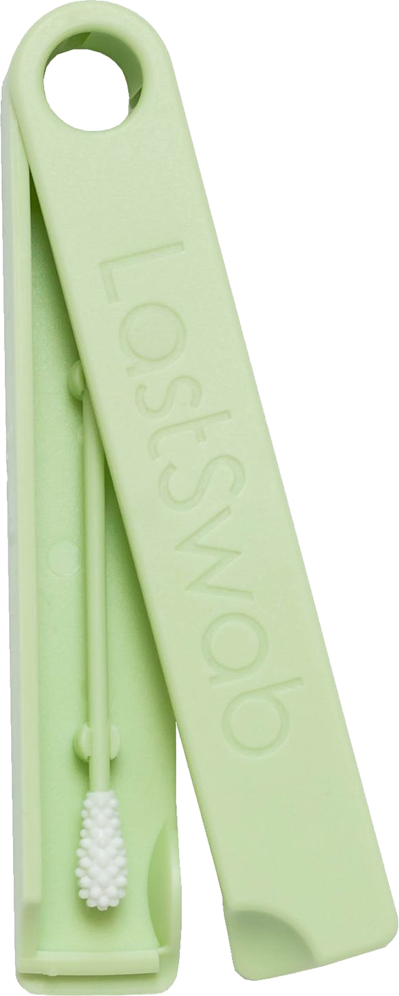 Wattestäbchen Basic Mint LastSwab - Wiederverwendbare Wattestäbchen Basic Mint ohne Hintergrund
