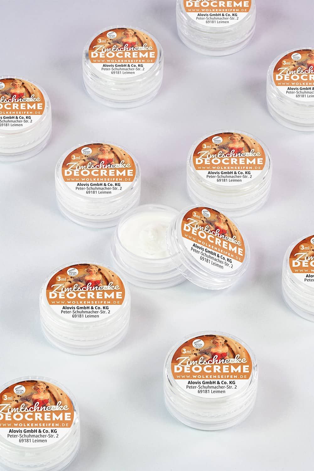 Deocremeprobe Zimtschnecke