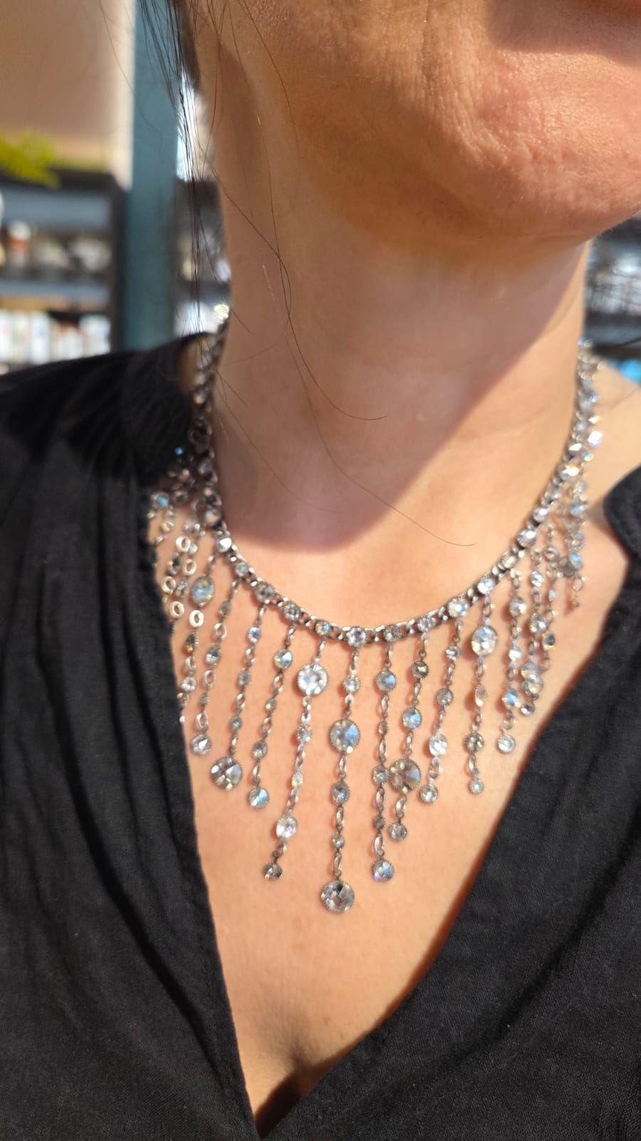 Waterfalls Collier Weiß Waterfalls Collier Weiß