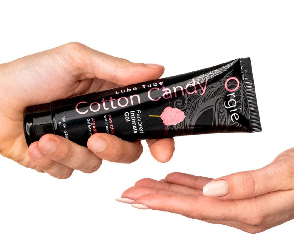 Zuckerwatte-Gleitgel