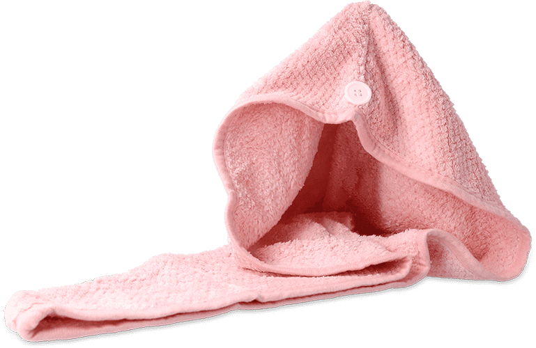 Mikrofaser Turban Rosa Mikrofaser Turban Rosa