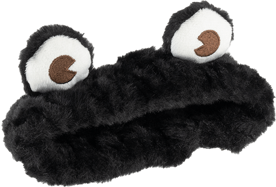 Haarband Glubschi Schwarz