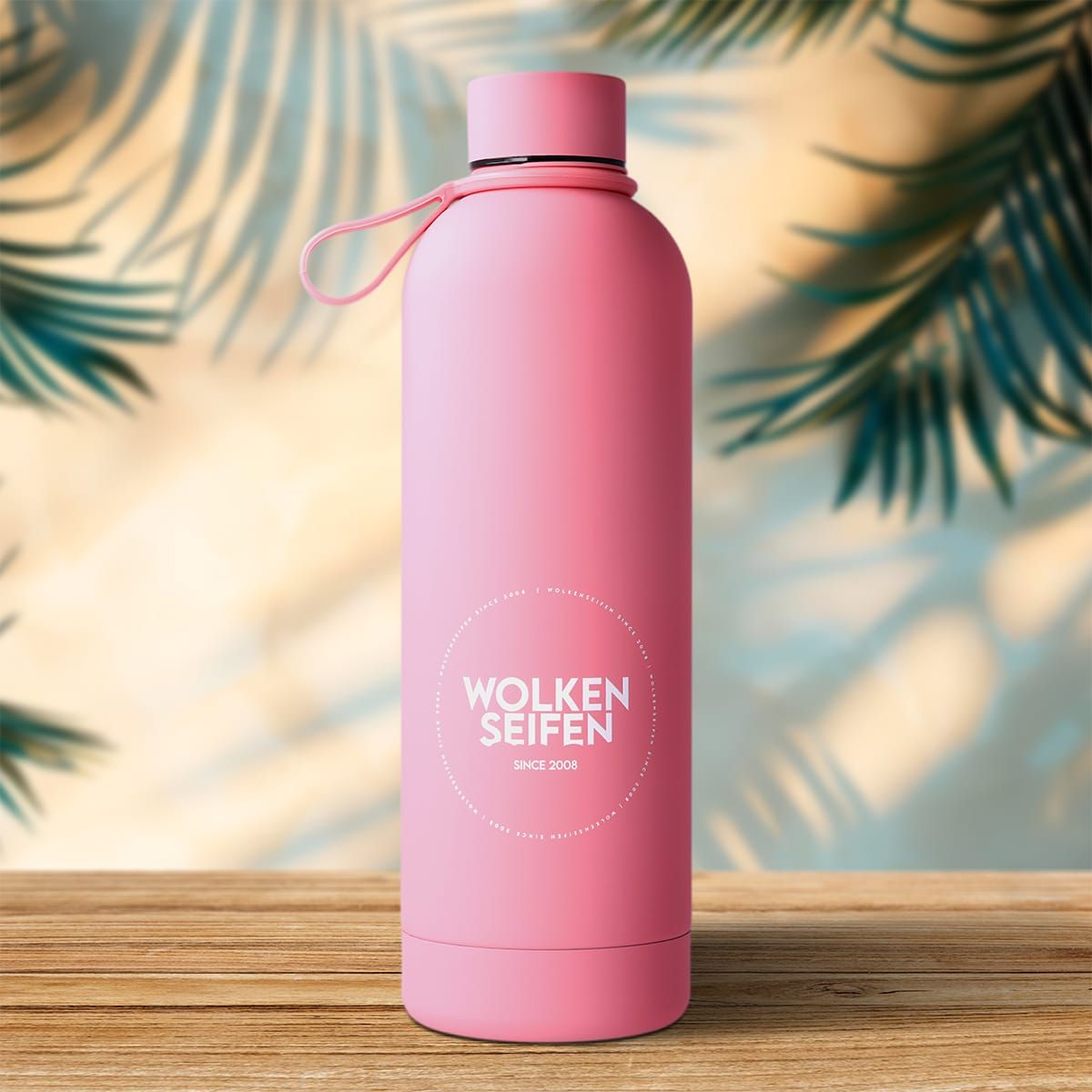 Edelstahl Trinkflasche Pink Edelstahl Trinkflasche Pink