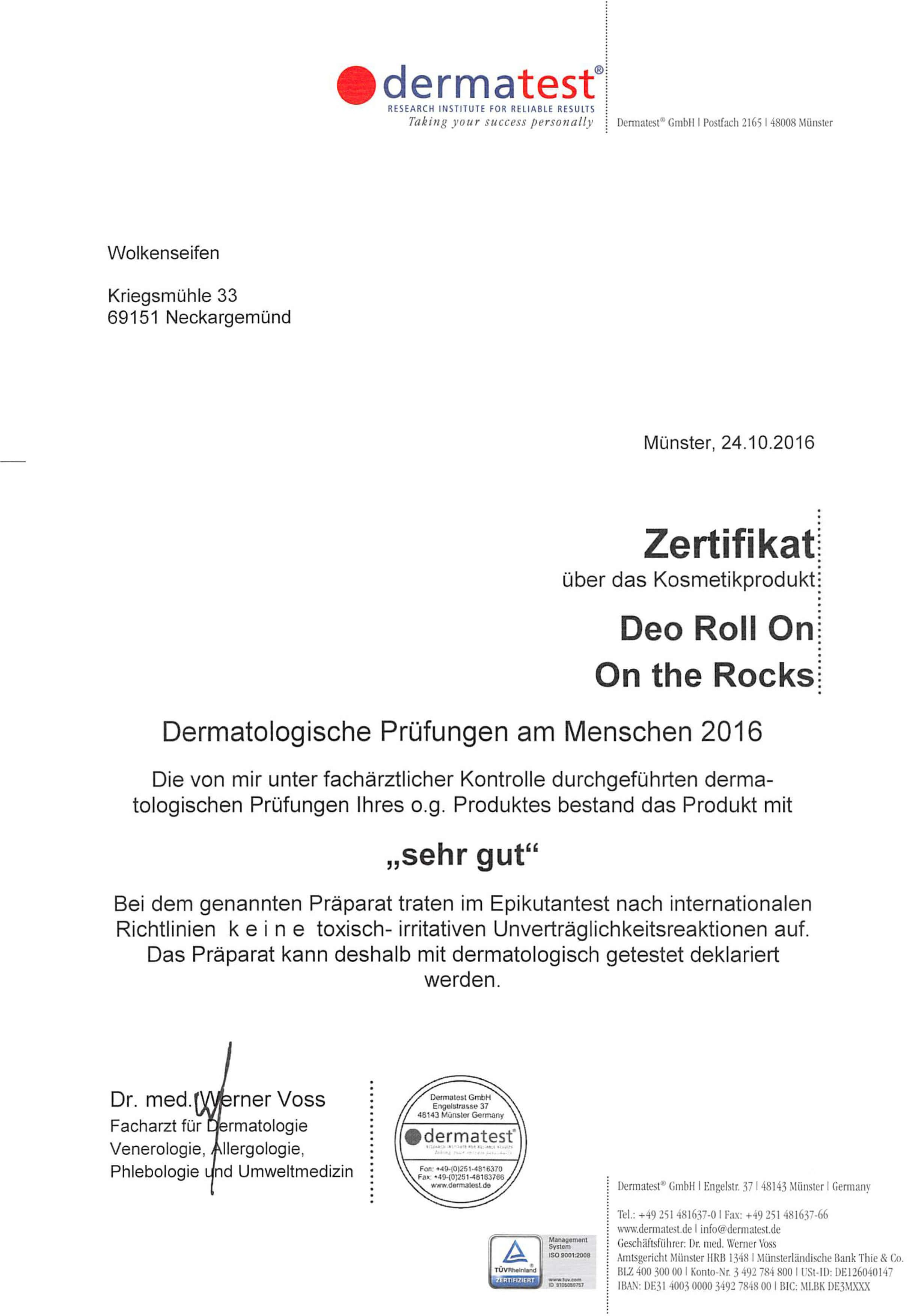 Deo Roll On "On the Rocks" Deo Roll On "On the Rocks"