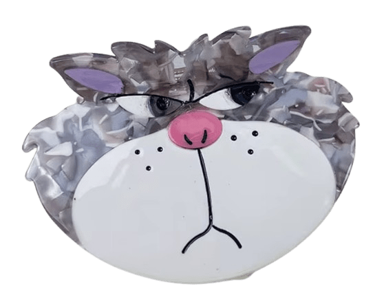 Haarkralle Grumpy Haarkralle Grumpy Cat