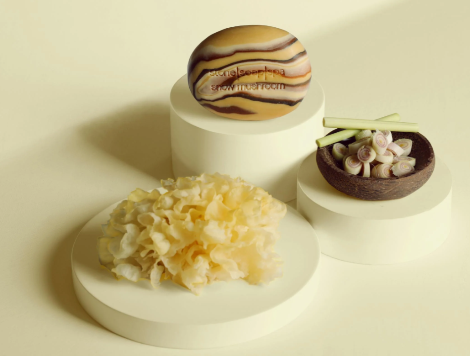 Stone Soap Snow Mushroom Stone Soap Snow Mushroom