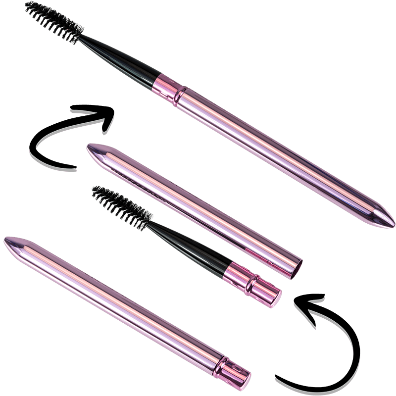 Reise-Wimpernbürste Rosa Reise-Wimpernbürste Rosa