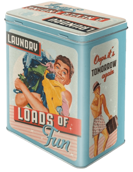 Geschenkdose Laundry