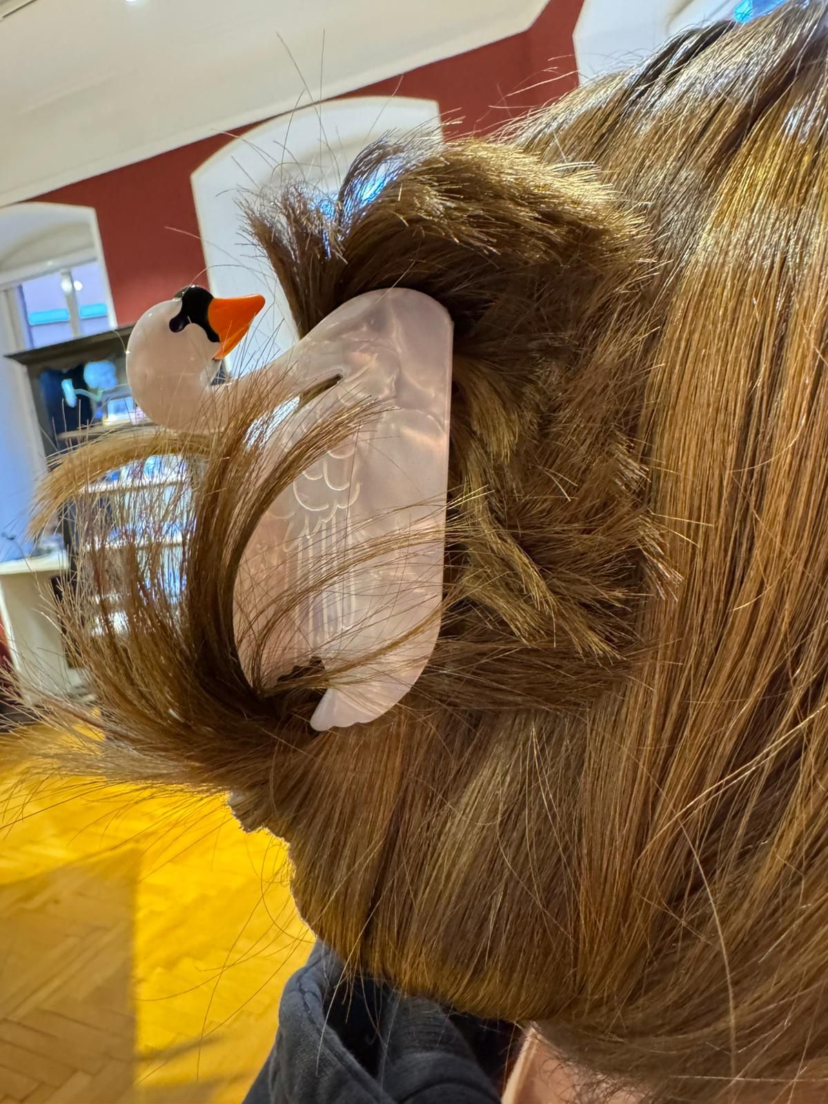 Haarkralle Schwan Haarkralle Schwan