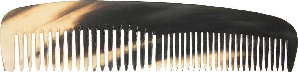 Frisierkamm Horn mittel-fein 19 cm Firsierkamm Horn mittel-fein 19 cm ohne Hintergrund