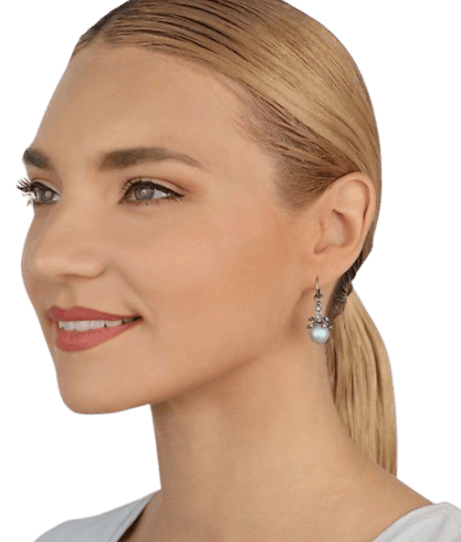 Amelia Ohrhänger Hellblau Amelia Ohrhänger Hellblau