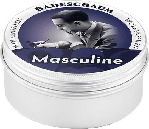 Badeschaum Masculine Wolkenseifen Badeschaum Masculine
