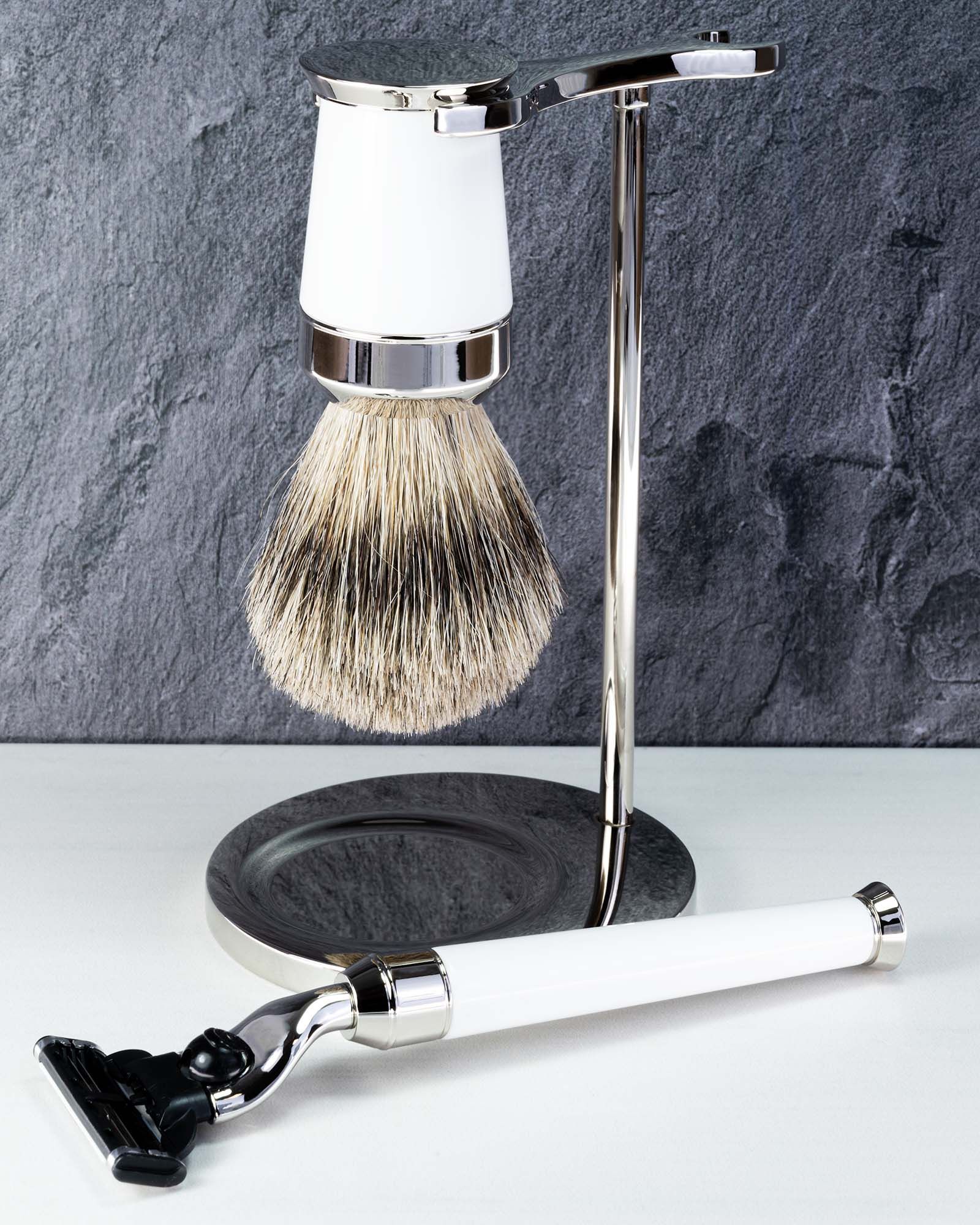 Rasier-Set Edelharz Weiß (Paris) Rasier-Set Edelharz Weiß (Paris)