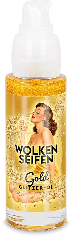 Glitzer-Öl Gold Glitzer-Öl Gold