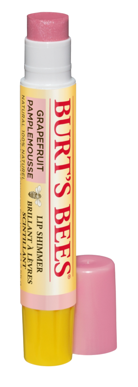 Lip Shimmer Grapefruit Burt`s Bees Lip Shimmers Grapefruit ohne Hintergrund