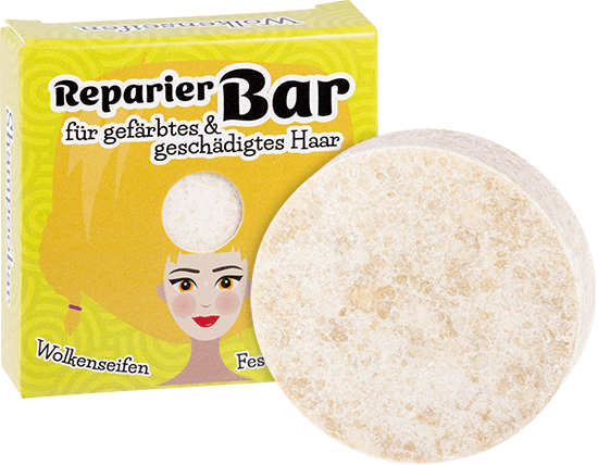 Festes Shampoo Reparier-Bar Wolkenseifen Festes Shampoo Reparier-Bar ohne Hintergrund