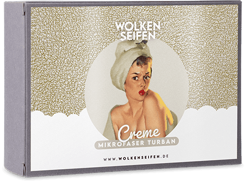 Mikrofaser Turban Creme