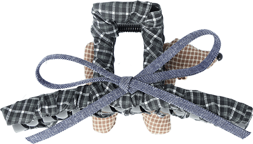 Haarkralle Stoff Hund