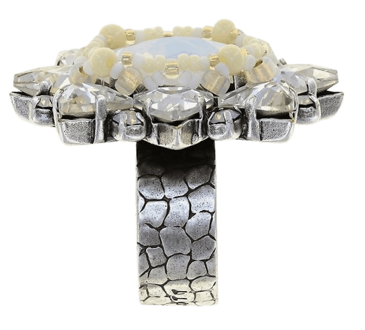 Hippie Ring Weiß Hippie Ring Weiß