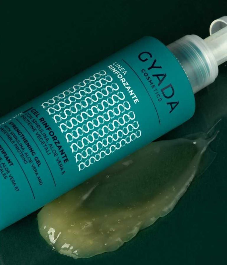 Stärkendes Styling-Gel mit Spirulina