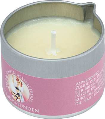 Körperöl- und Pflegekerze Traumstunden