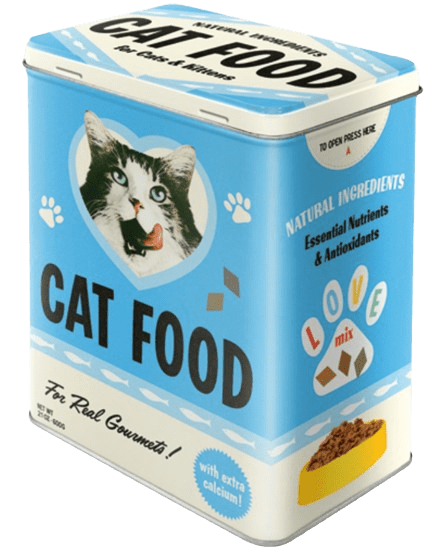 Geschenkdose Catfood Geschenkdose Catfood