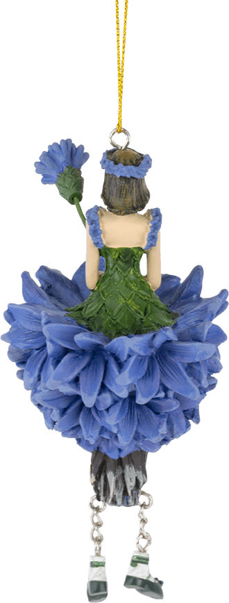 Blumenmädchen Kornblume