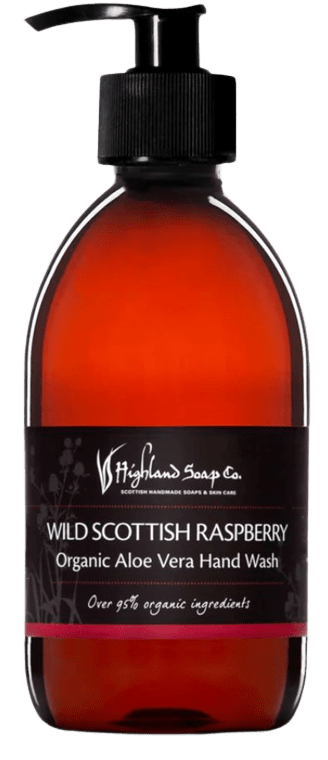 Bio-Flüssigseife Scottish Raspberry Highland Soaps Bio-Flüssigseife Scottish Raspberry ohne Hintergrund