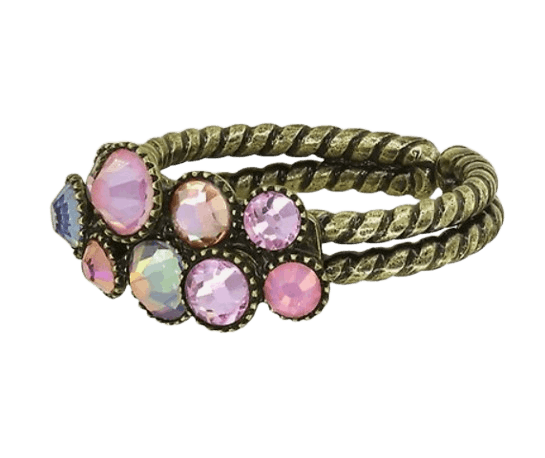 Water Cascade Ring Rosa Water Cascade Ring Rosa