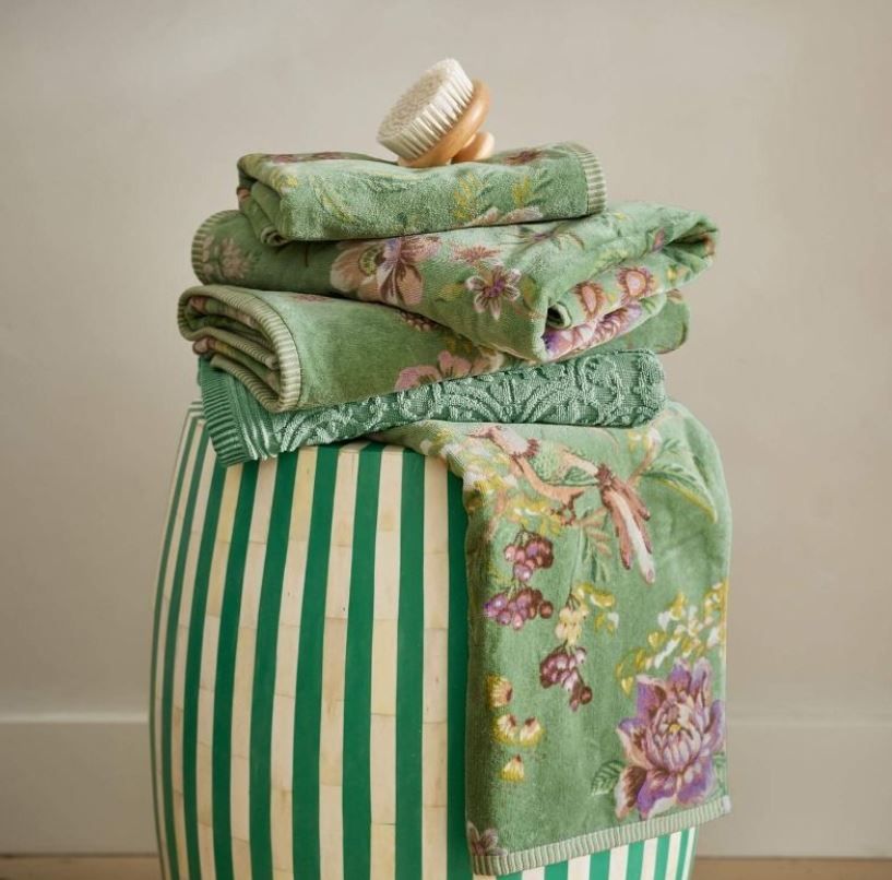 Gästehandtuch Secret Garden Grün