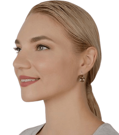 Gothic Parisienne Ohrring Beige Gothic Parisienne Ohrring Beige