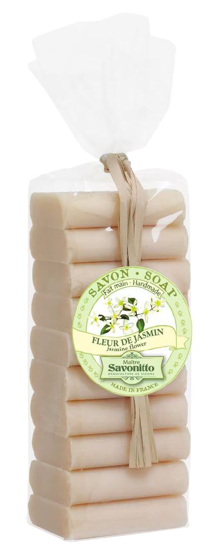 Jasmin-Gästeseifen  Gästeseife Eisenkraut Verbene ohne Hintergrund