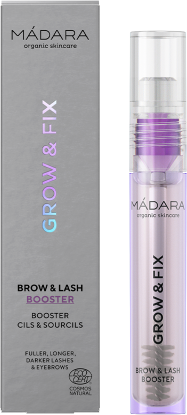 Augenbrauen und Wimpern Verstärker Madara GROW & FIX Augenbrauen und Wimpern Verstärker ohne Hintergrund