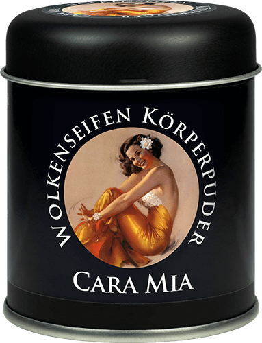 Trockenshampoo (Körperpuder) Anno 1950 Streudose ohne Hintergrund
