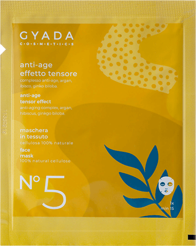 Anti-Aging Tuch-Gesichts-Maske No. 5 Gyada Cosmetics Anti-Aging Tuch-Gesichts-Maske No. 5 ohne Hintergrund