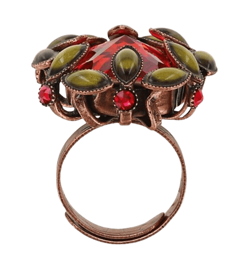 Alien Anemone Ring Grün-Rot Alien Anemone Ring Grün-Rot