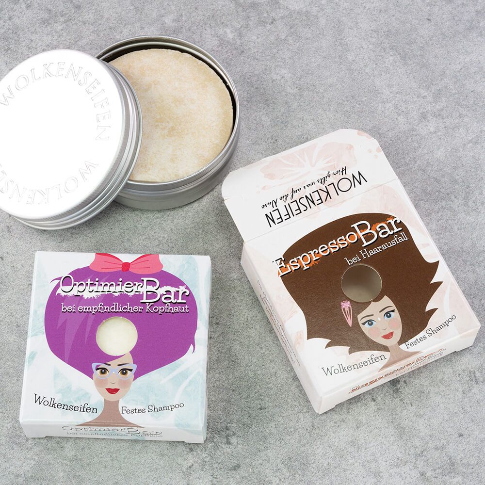 Festes Shampoo Espresso-Bar