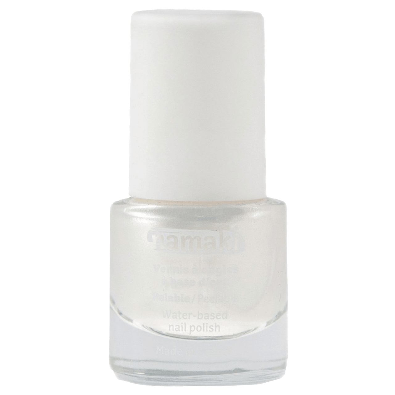 Namaki Bio-Kindernagellack auf Wasserbasis Perlweiß 05 ohne Hintergrund