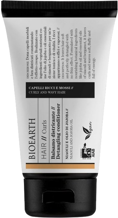 Entwirrender Lockenconditioner Bioearth Entwirrender Lockenconditioner ohne Hintergrund