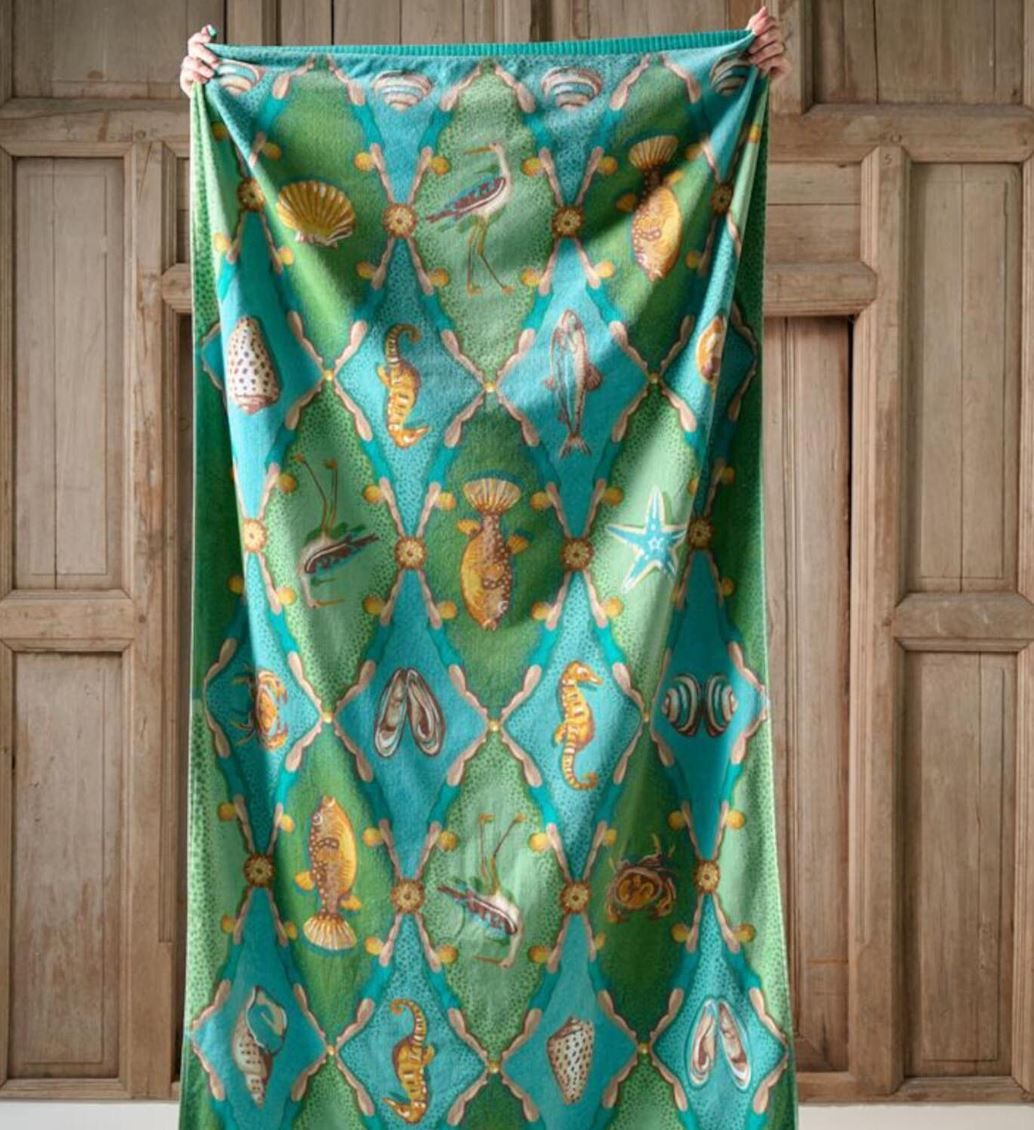 Strandtuch Little Sea Grün