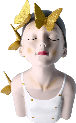 Mädchen mit Schmetterlingen