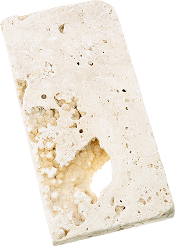 Travertin Seifenablage rechteckig Travertin Seifenablage rechteckig