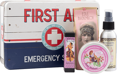 Geschenkset First Aid blau