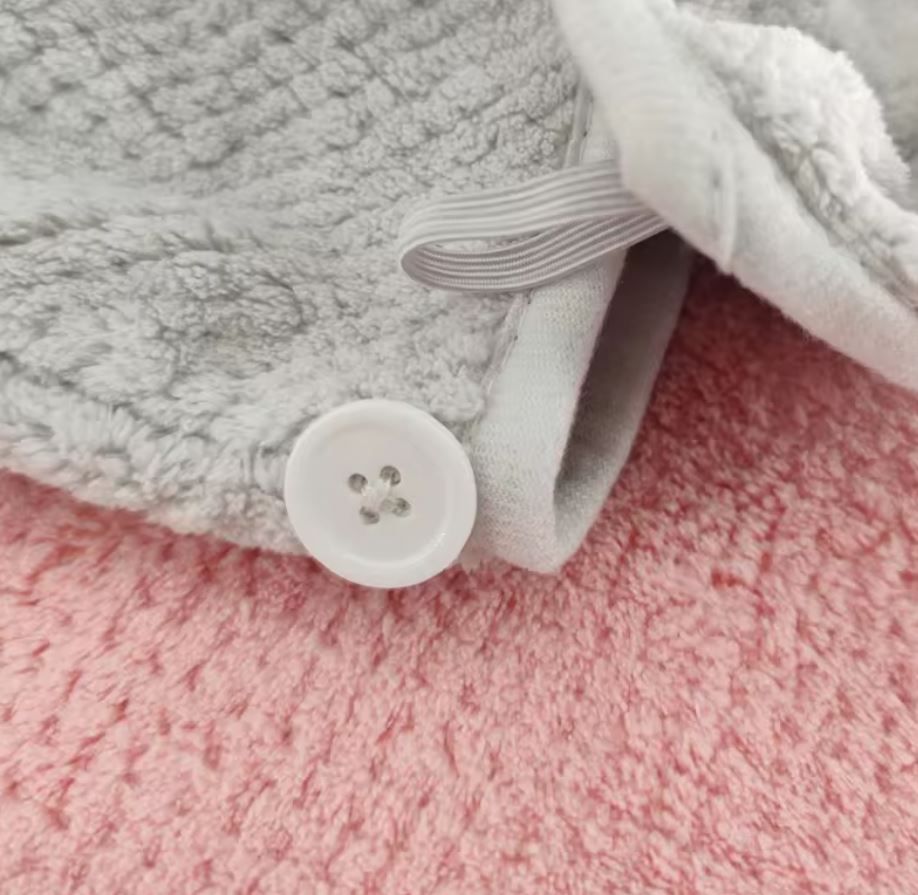 Mikrofaser Turban Creme