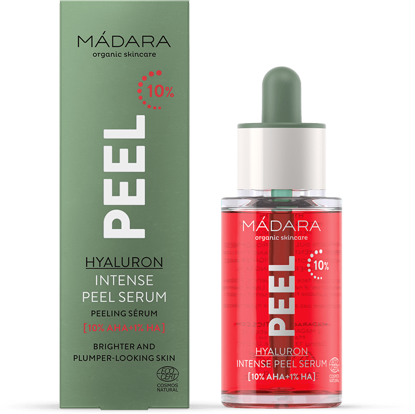 Intense Peeling Serum Madara PEEL Hyaluron Intense Peel Serum ohne Hintergrund