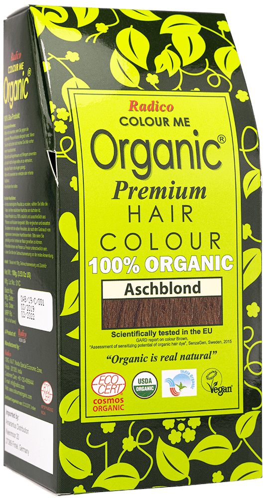 Pflanzenhaarfarbe Aschblond Radico Pflanzliche Haarfarbe Aschblond ohne Hintergrund